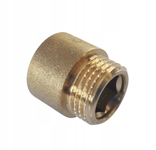 

Mosiężna Przedłużka 1/2'' x 25mm 2,5cm Gw/gz Mocna