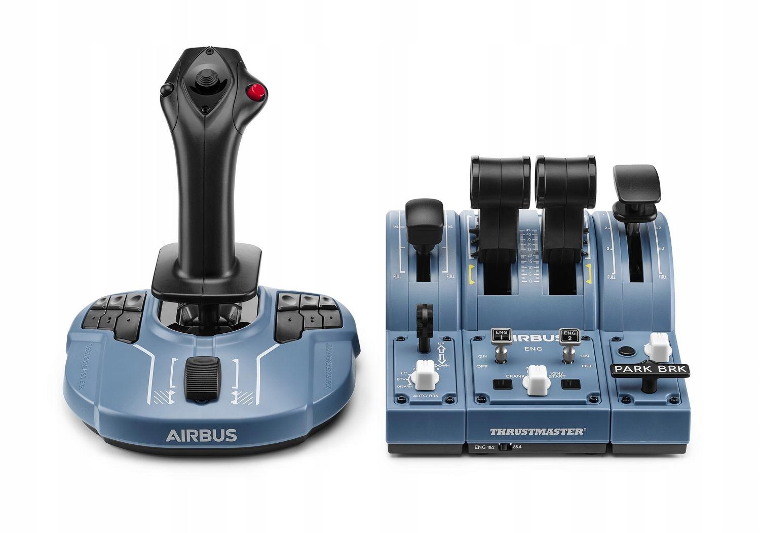 Thrustmaster TCA Airbus Edition 2点セット Joystick Thrustmaster TCA Captain Pack X Airbus Edition