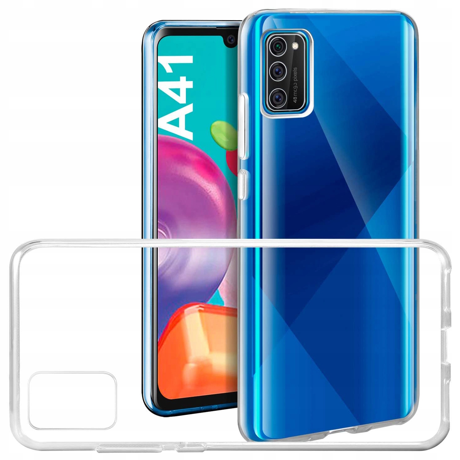 

Etui do Samsung Galaxy A41 Pokrowiec Case Szkło