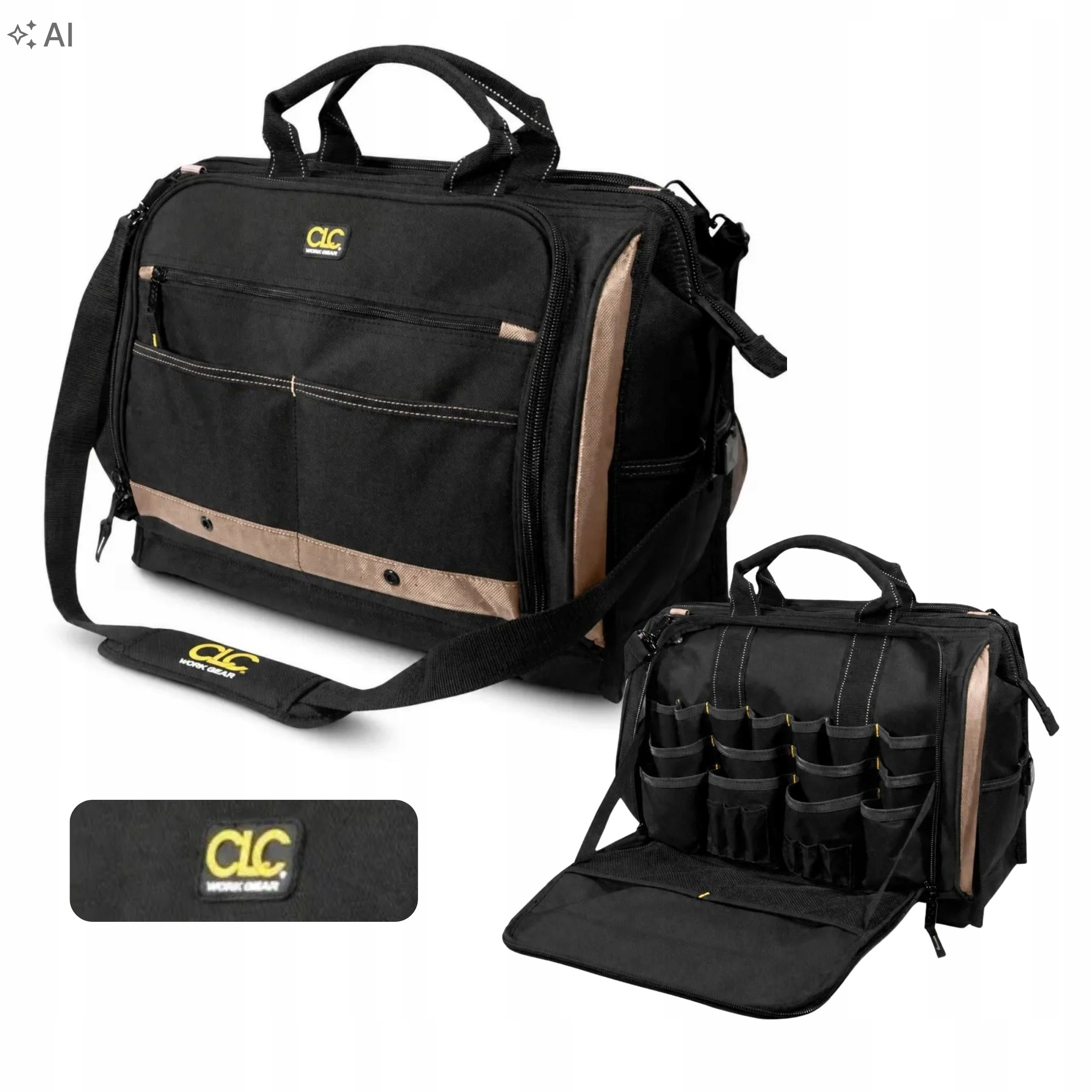 Torba narzędziowa na narzędzia duża pojemna CLC Multi Compartment