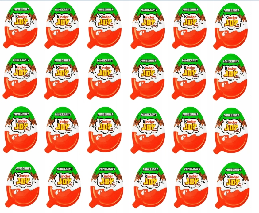 Jajka Kinder Joy Minecraft 24 x 20 g