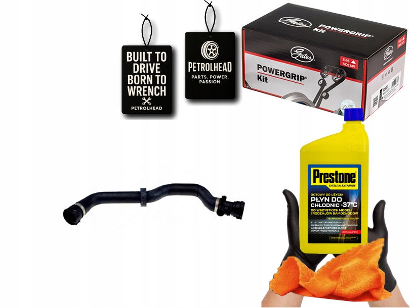 Gumový Kabel Chladicího Systému Dolů Nahoře 39 MM 39 MM B #Petrolhead Pro+ Kit5