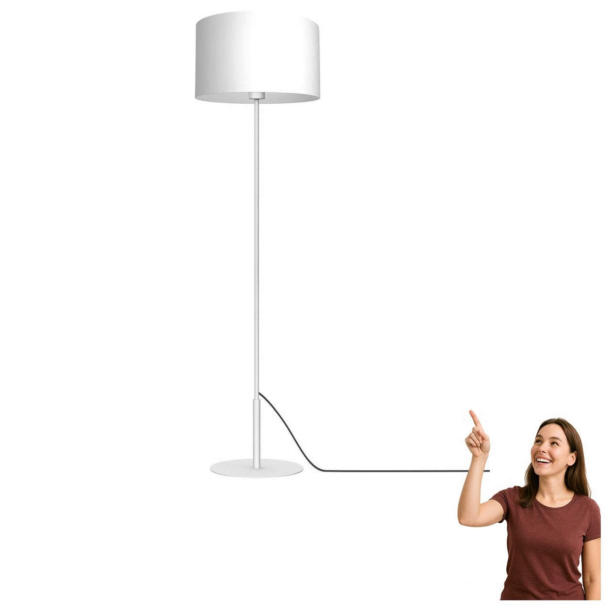 Podlahová lampa Arden 3434 Luminex