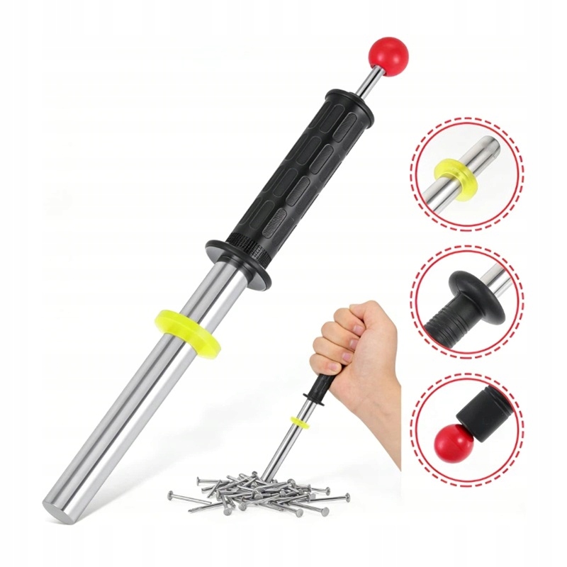 Magnetický sběrač štěpky – čisticí nástroj, snadno ovladatelný