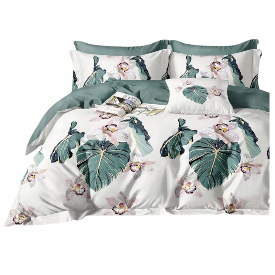 Pościel Dwustronna Satyna Bawełniana 200X220