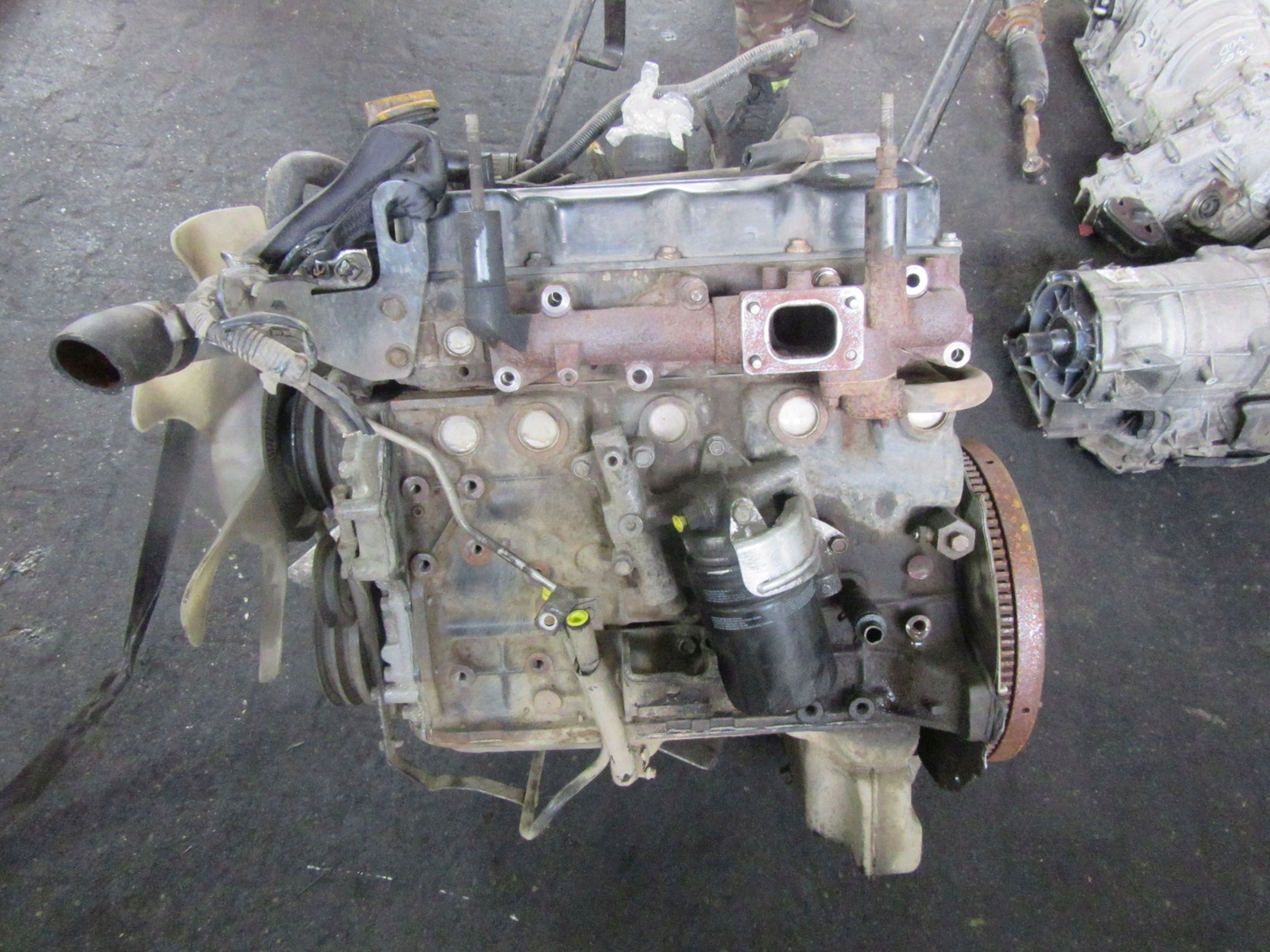 nissan TERRANO II 2001 2.7d 125KM Двигатель