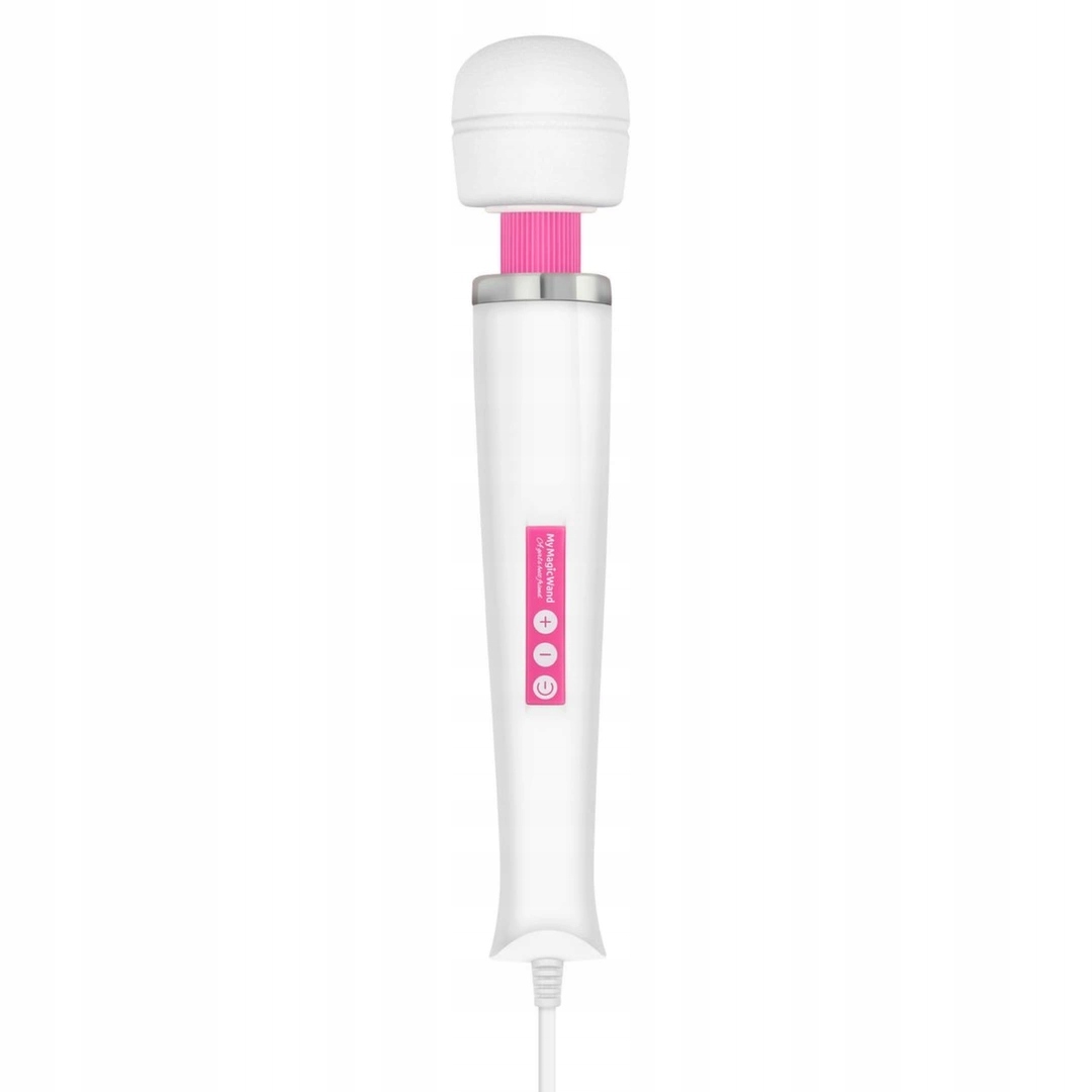 MyMagicWand Rożowy - Masażer z 6 trybami i ergonomicznym uchwytem