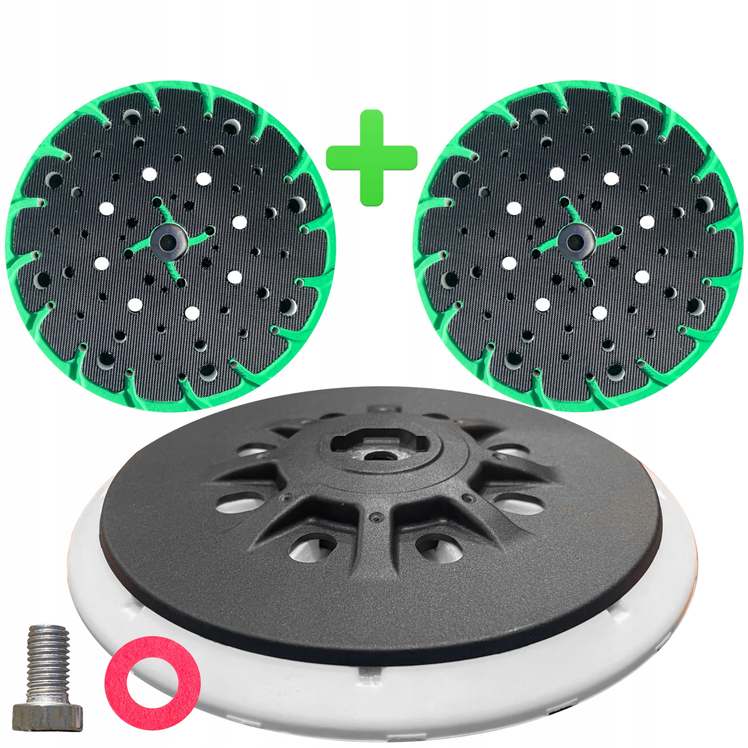 Talerz Szlifierski Dysk Rzep 150mm 150 pasuje do Festool 2SZT Kpl Zamiennik