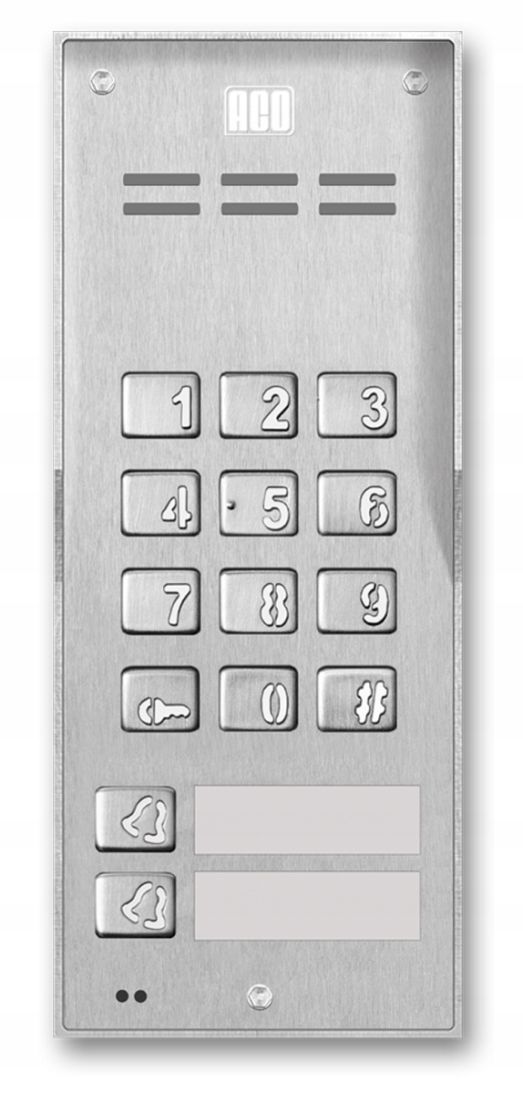 Nástenný panel Aco FAM-P-2NPZSACC Nt 2-generačný