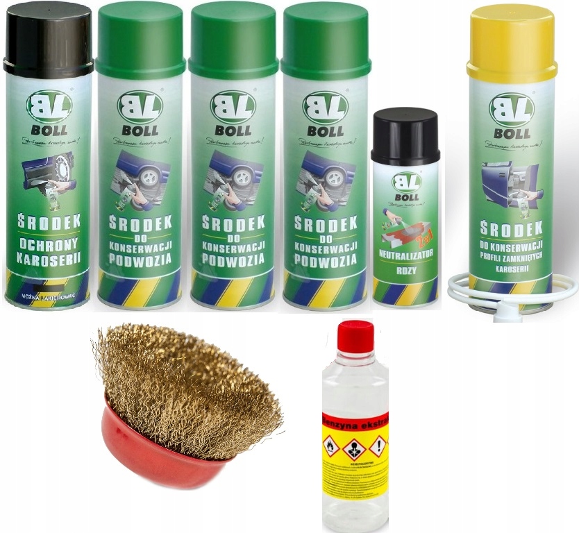 BOLL ZESTAW DO KONSERWACJI PODWOZIA BARANEK