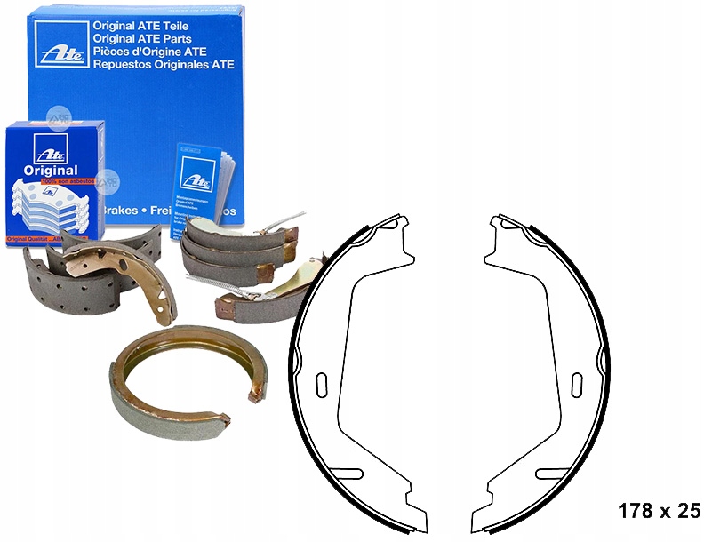Brzdové Čelisti Volvo S60 I S80 I S80 II V70 II Asistent Kolize #34
