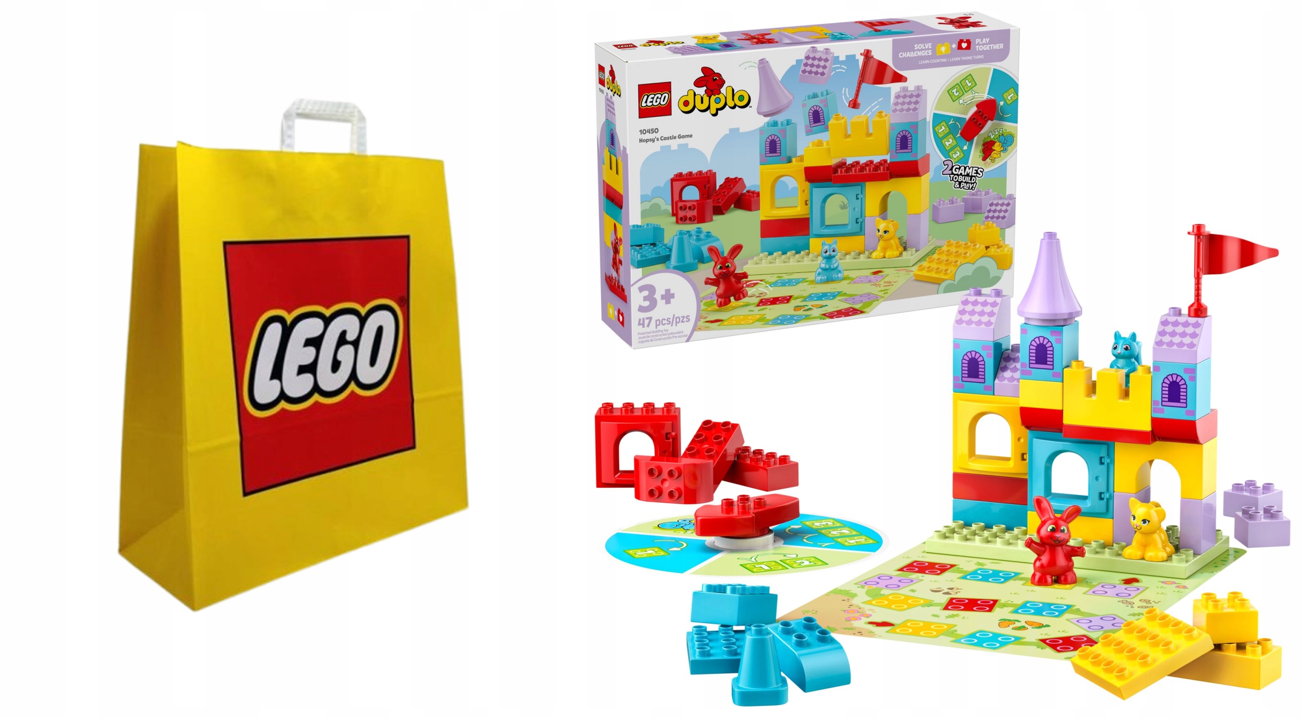 Lego Duplo 10450 Hra Hrad Hopsy taška Lego