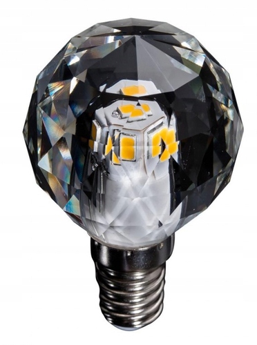 ŻARÓWKA LED 3W E14 G40 4000K KRYSZTAŁ Marka Eko-Light