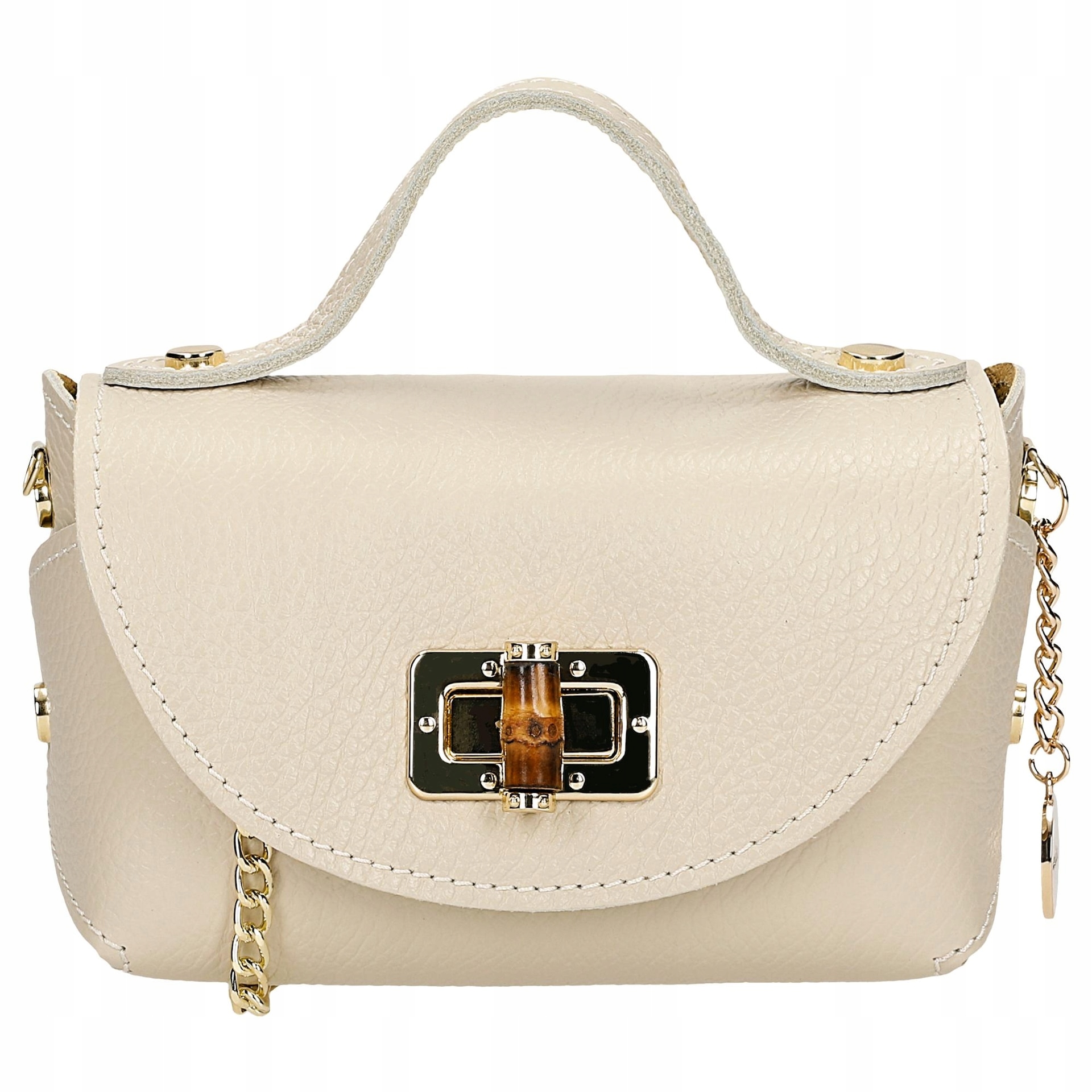 Malá společenská kabelka se zlatým řetízkem