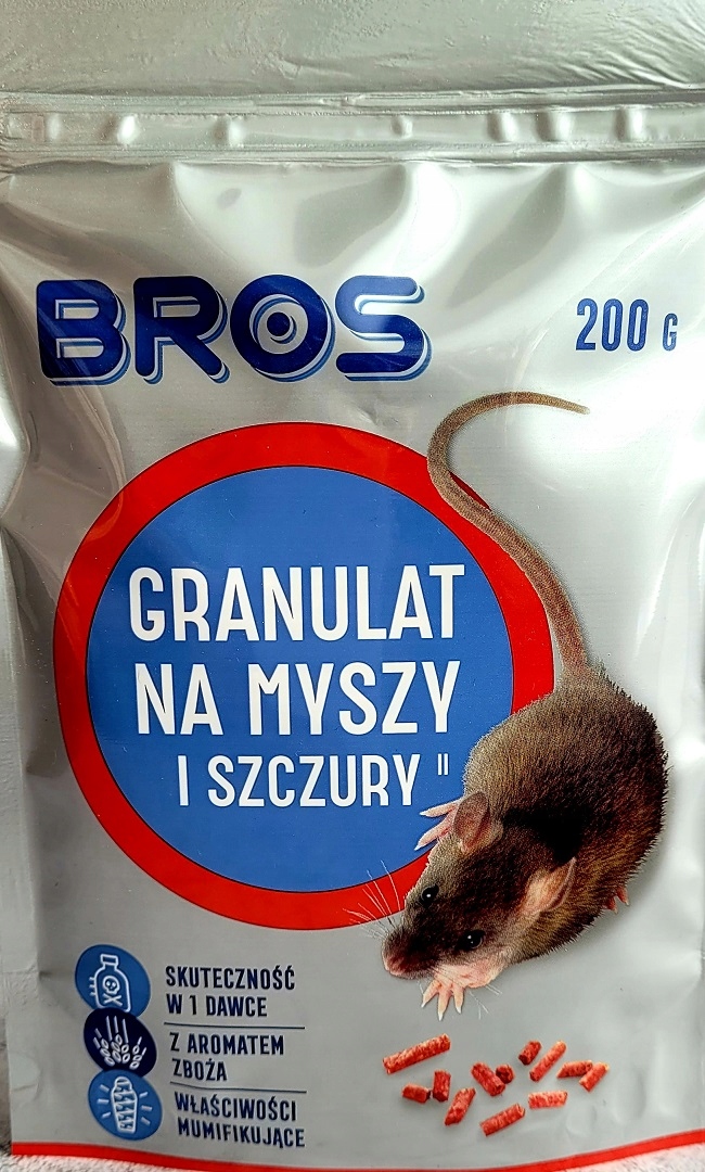 

Bros Trutka na Myszy i Szczury Granulat 200g
