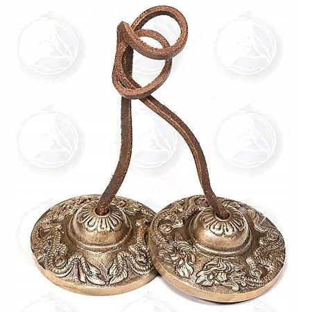 Tingsha – Zvonkohra s motivy draků 6,7 cm