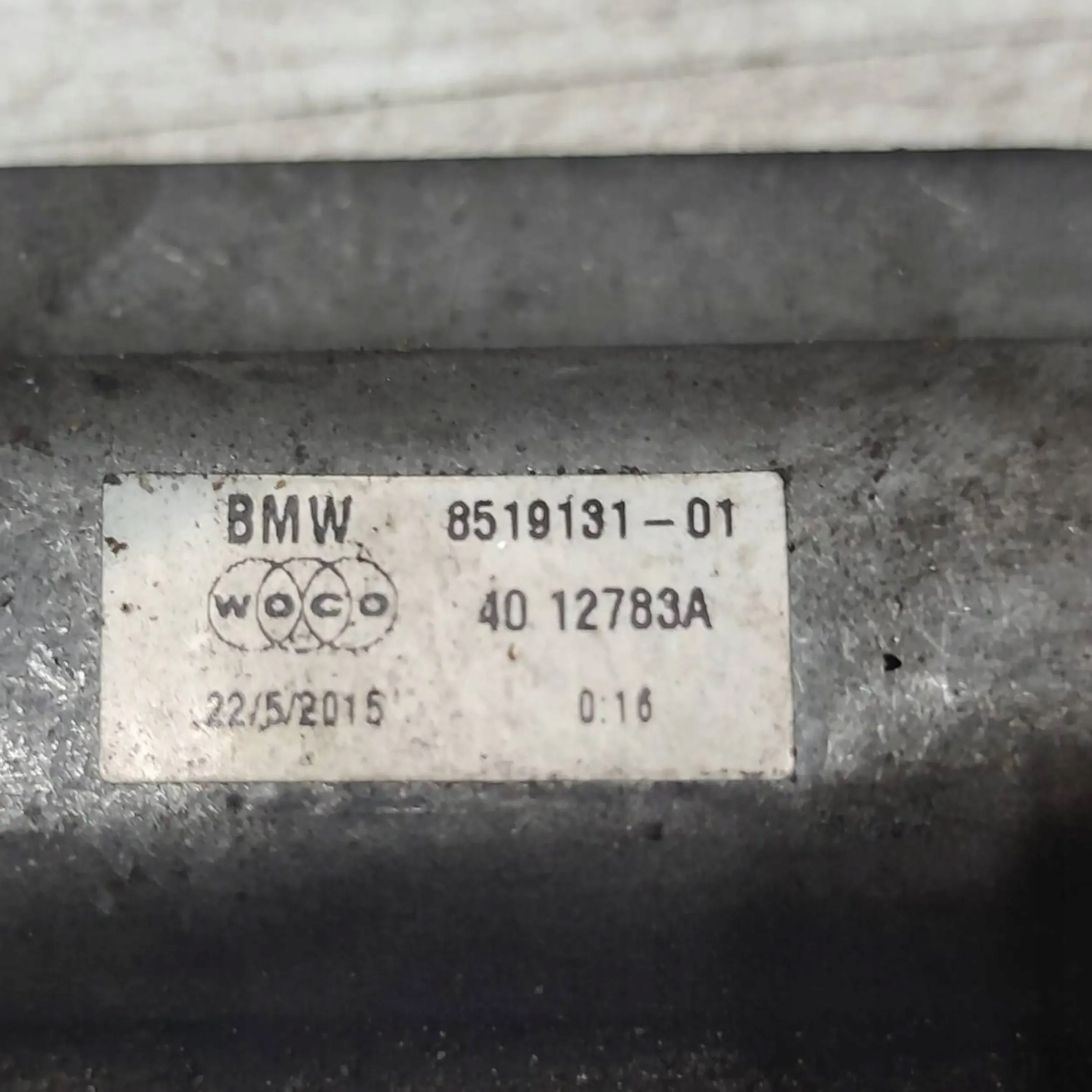 BMW X3 F25 15r 2.0d Halter obudowy filter luft
