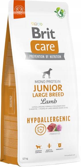 Brit Care Junior Large Breed Lamb Rice 12kg