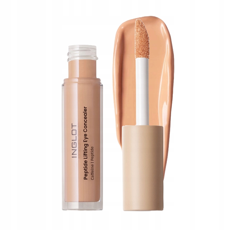 Inglot korektor pod oczy z peptydami 207 WarmPeach