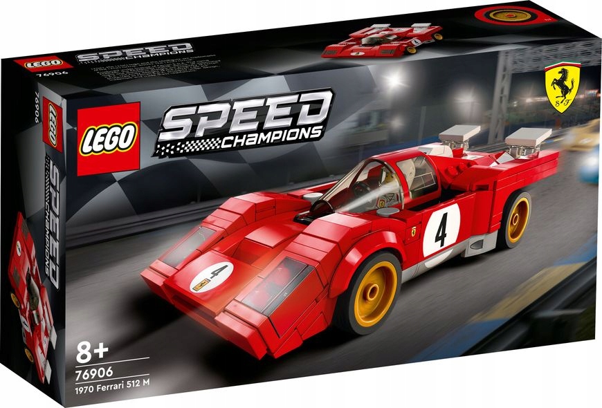 Lego 76906 Speed Champions 1970 Ferrari 512 M
