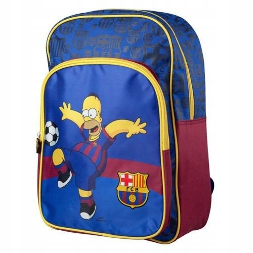 Simpsons Fc Barcelona Plecak szkolny
