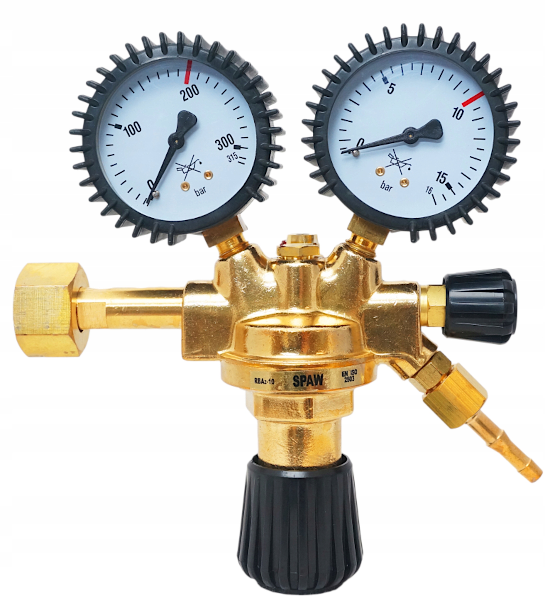 Jednostupňový Reduktor Dusíku Magnum Rbaz Série 100 2 Manometry