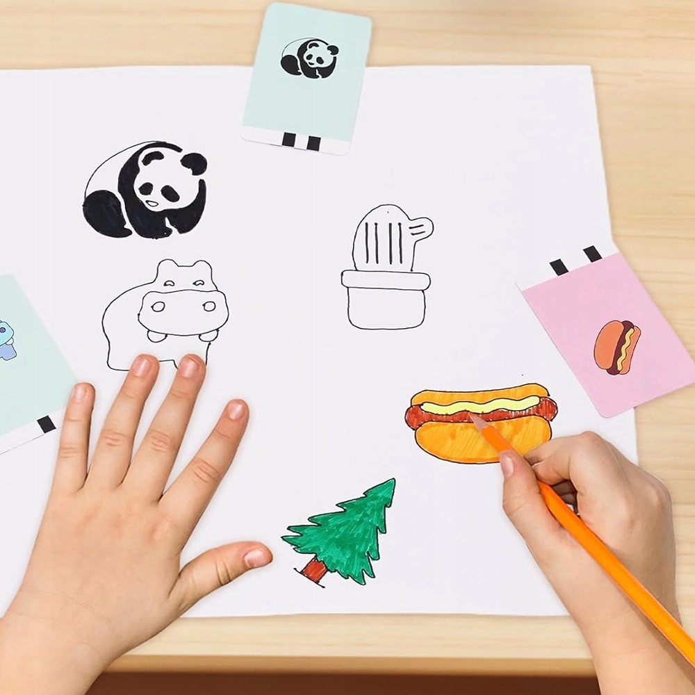 INTERAKTÍVNY KRESLENÝ ROBOT PRE DETI VZDELÁVACÍ SET 100 LISTOV Materiál plast