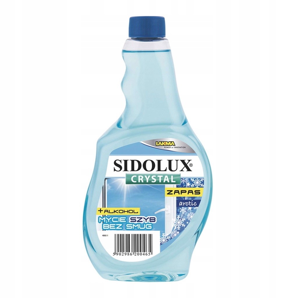 

Sidolux 500ML Crystal Zapas Pł.d/szyb- Arctic