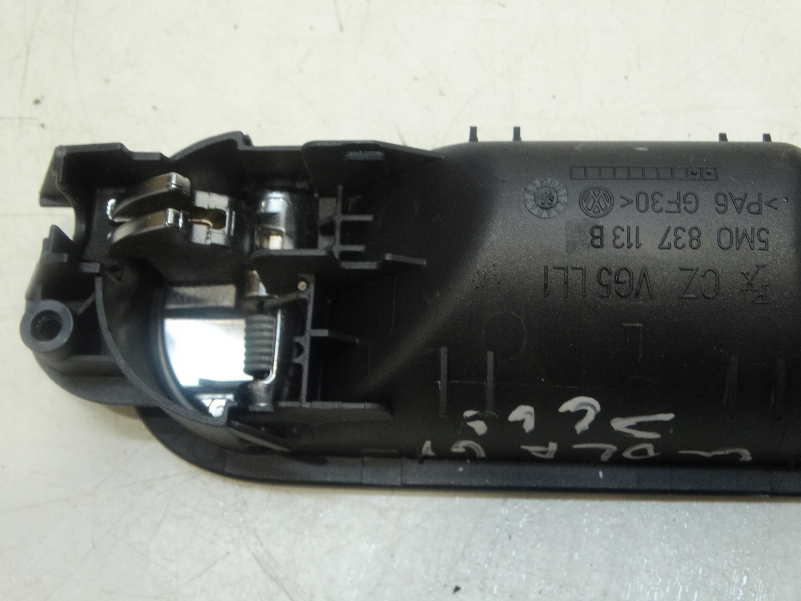 handle inner door left front VW GOLF VI plus LIFT 5M0837113B