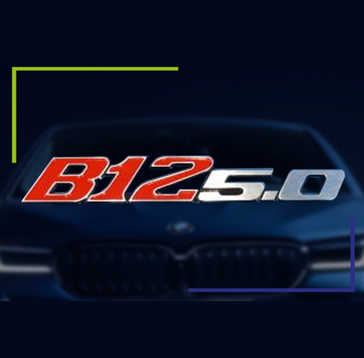 Originálny emblém Alpina B12 5.0