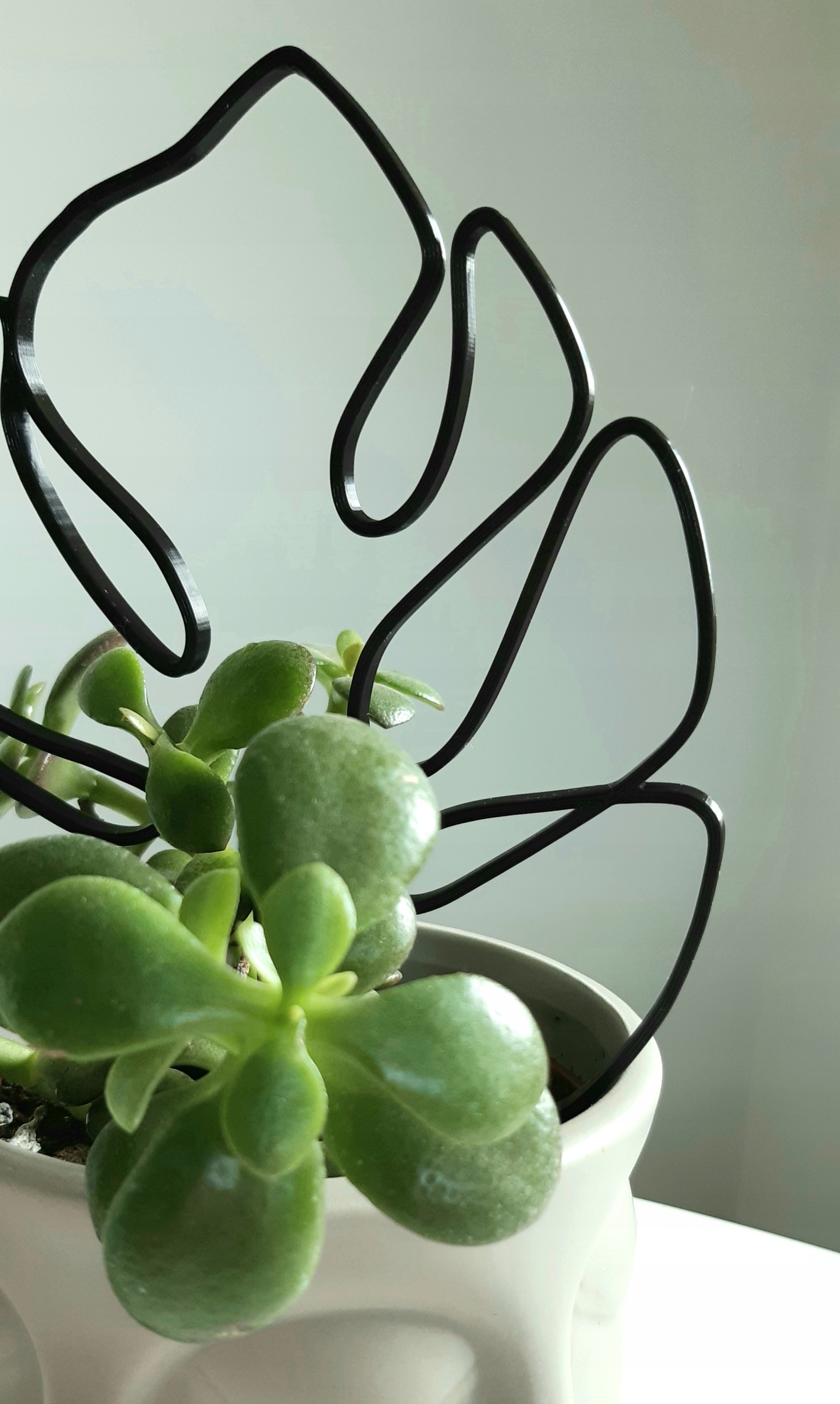 PODPÓRKA OZDOBA KWIATÓW ROŚLIN MONSTERA S 20 CM Wysokość produktu 20.1 cm