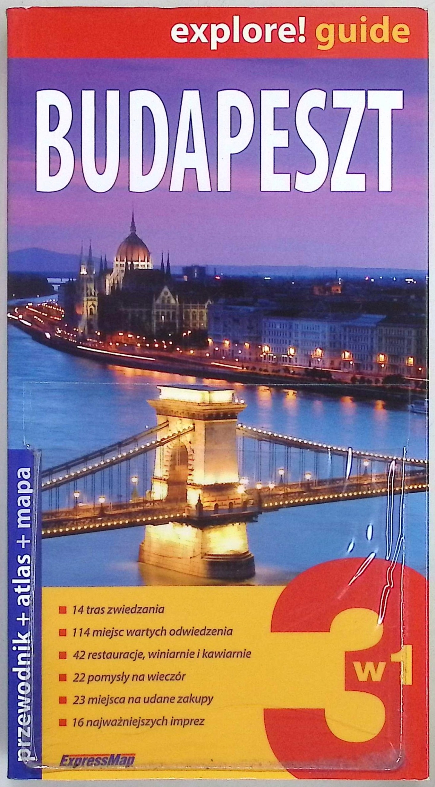 Budapeszt explore! guide Praca zbiorowa