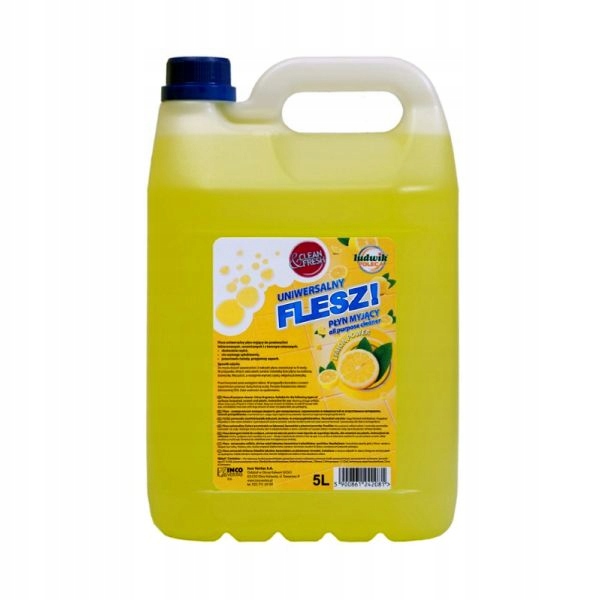 

Flesz płyn myjący uniwersalny Lemon 5l