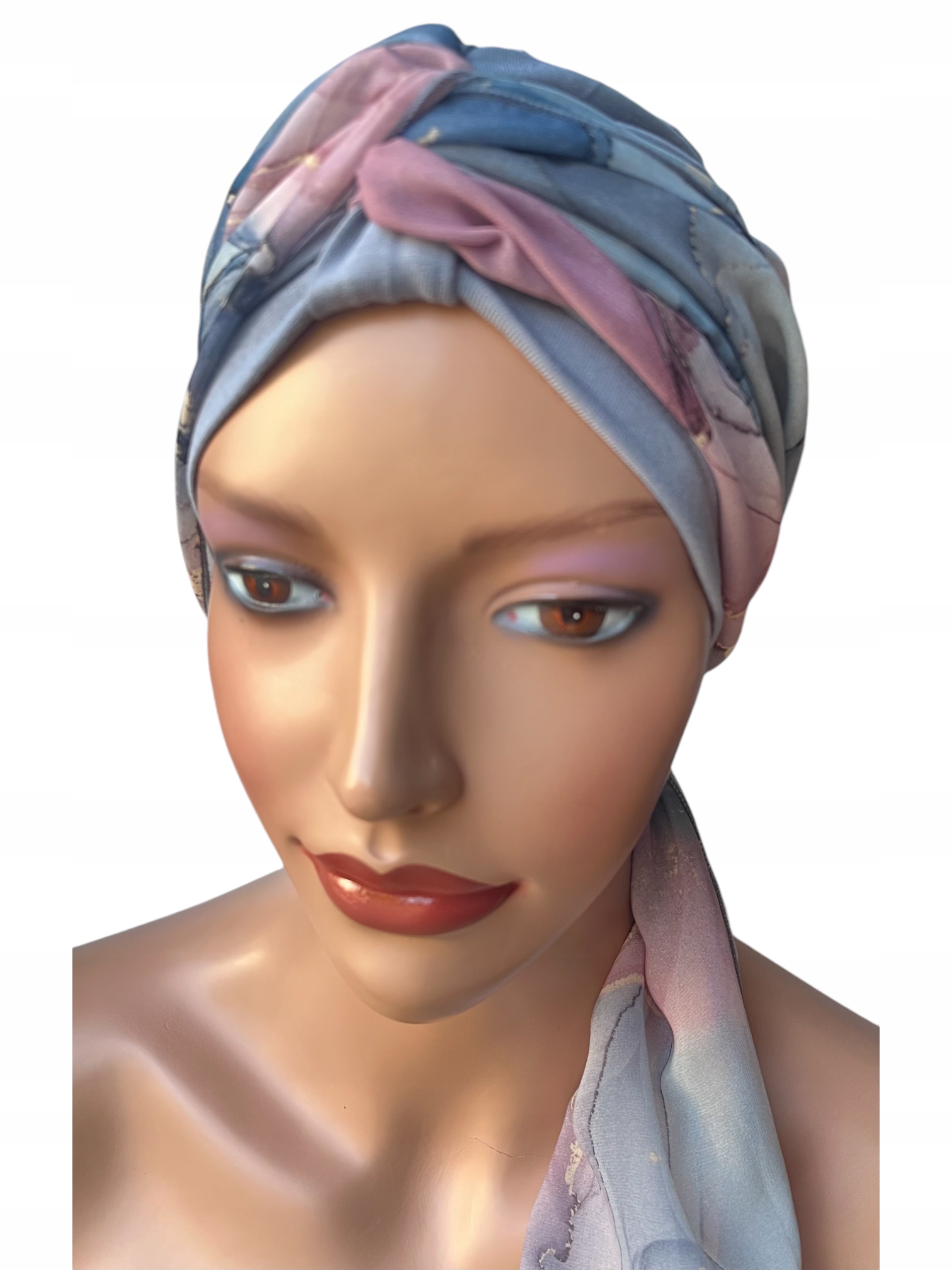 Turban Julia Polska damska chusta+czapka-z bambusa na plażę i na co dzień Płeć kobieta