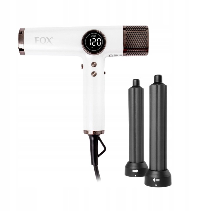 Suszarka Fox Pearl Z Jonizacją 1800W i dyszami lokującymi