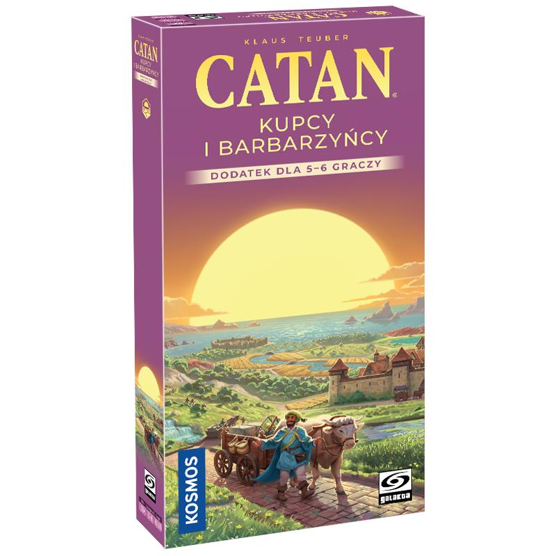 Gra planszowa Catan: Kupcy i Barbarzyńcy dodatek dla 5-6 graczy 2025