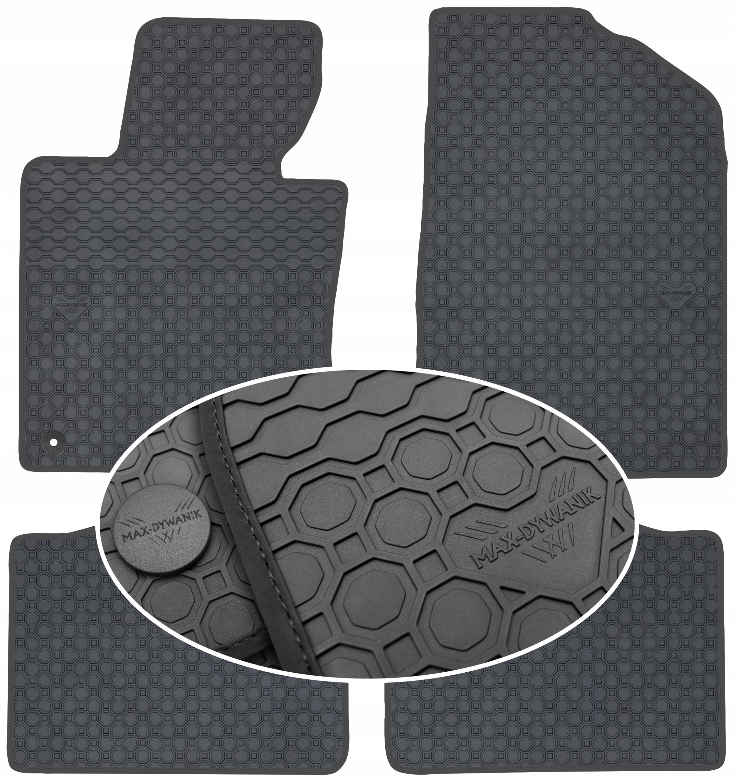 Kia Optima III 2010-2015 Koberce Čierne