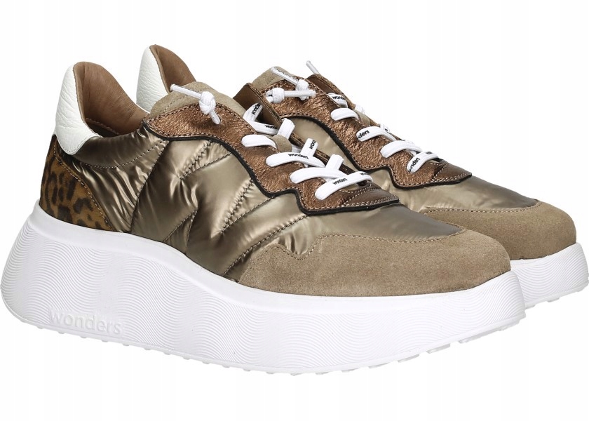 Wonders Polobotky A-3610 41 Roma Trend I Taupe Nylon Nacar