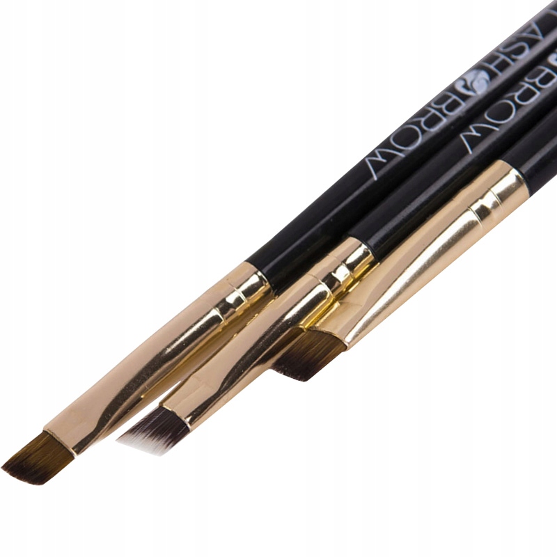 

3x Pędzelek do brwi Lash Brow Zestaw Gold
