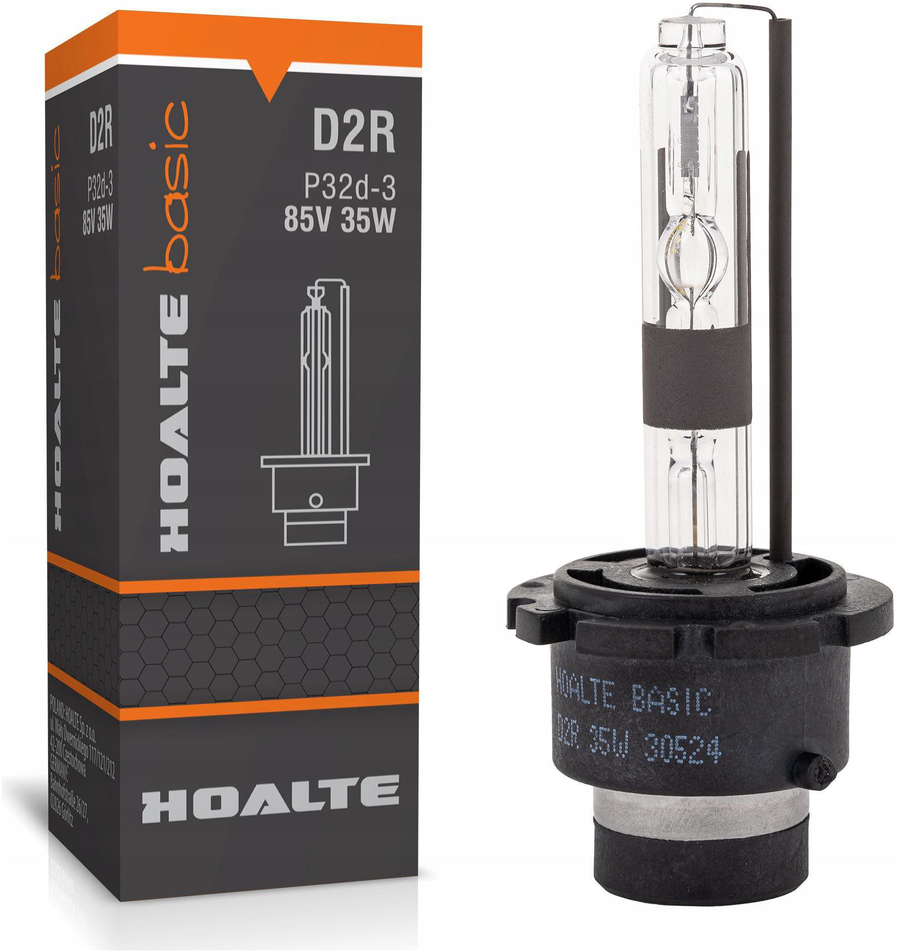 Xenon Żarnik Palnik Żarówka Ksenonowa 35W 85V P32d-3 Hoalte 5000K Basic D2R