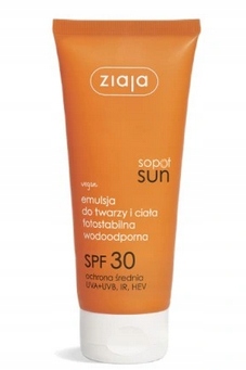 

Ziaja Sopot Sun Emulsja SPF30 twarz ciało 100ml