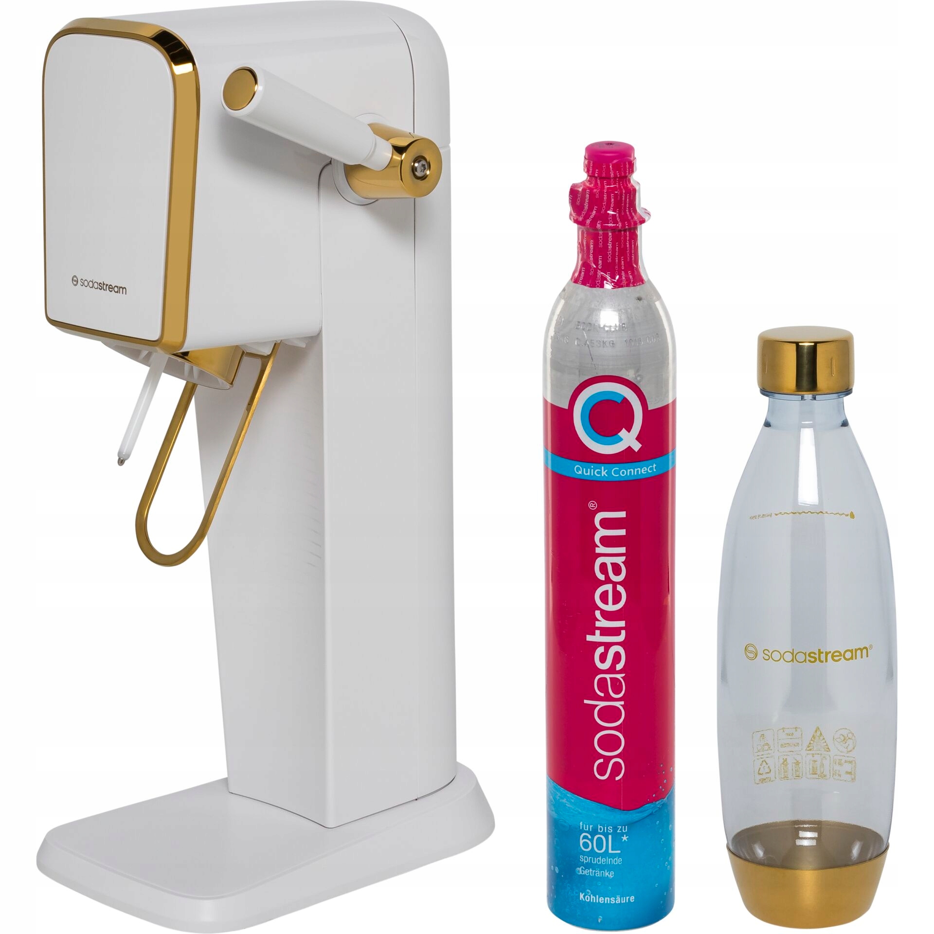 SodaStream Art weiß/gold