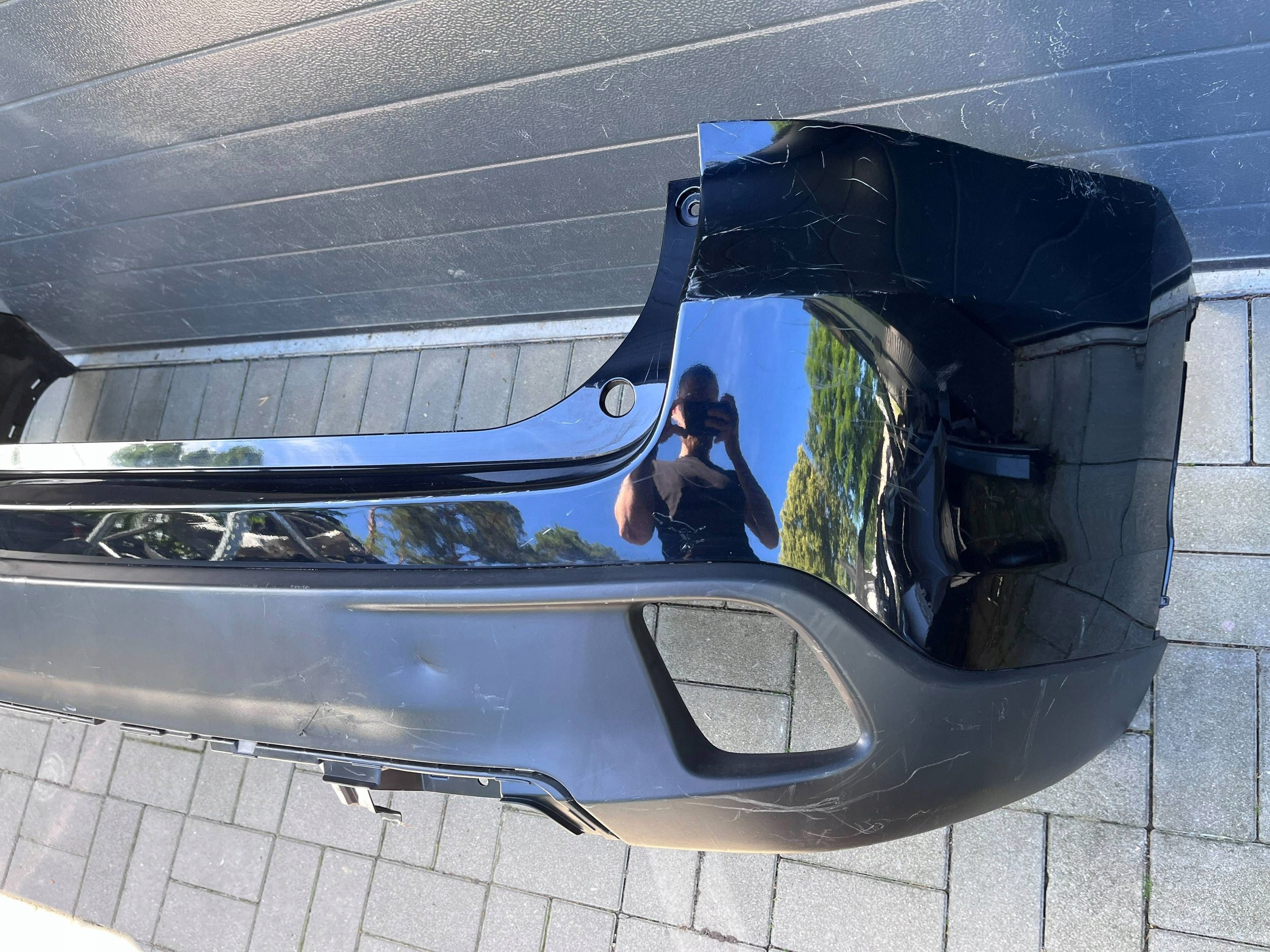 Toyota Highlander 19- bumper rear part rear