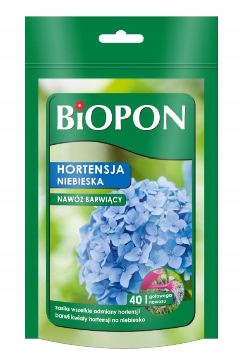 

Biopon nawóz do Hortensji barwiący niebieski 200g