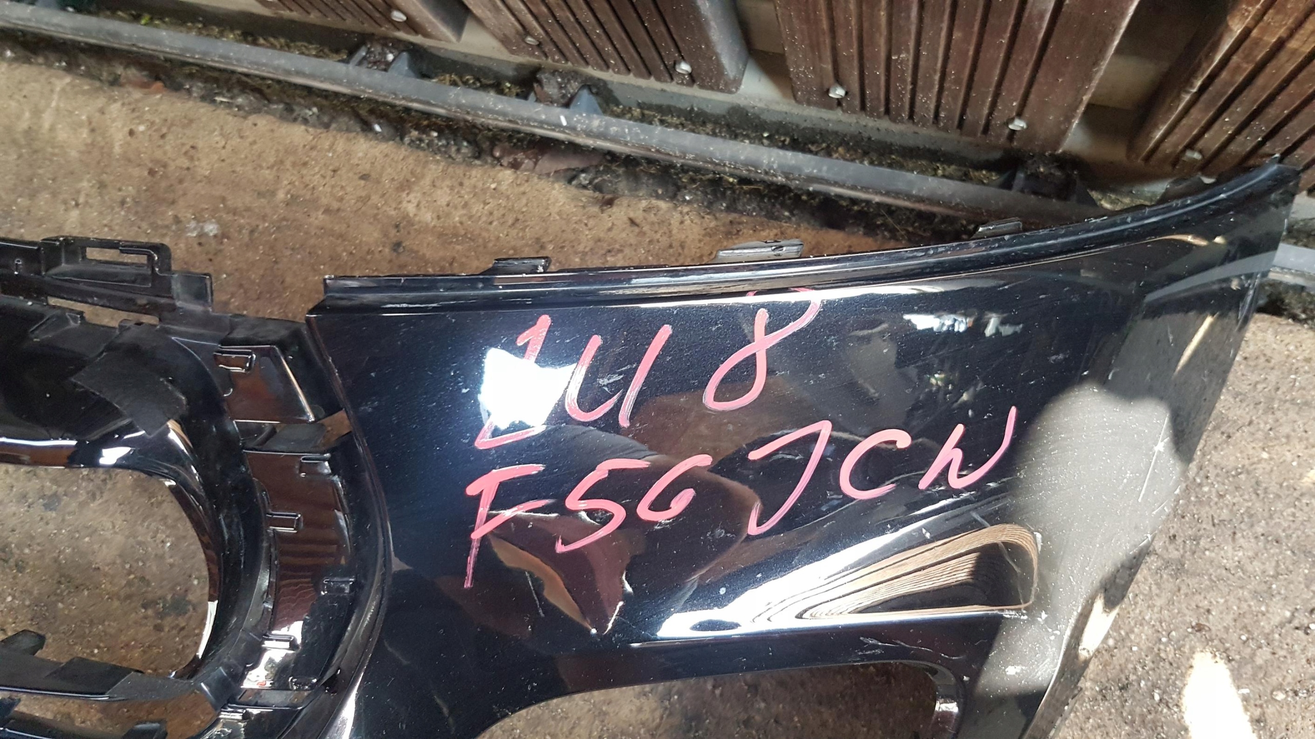 front bumper MINI COOPER F56 JCW MIDNIGHT BLACK
