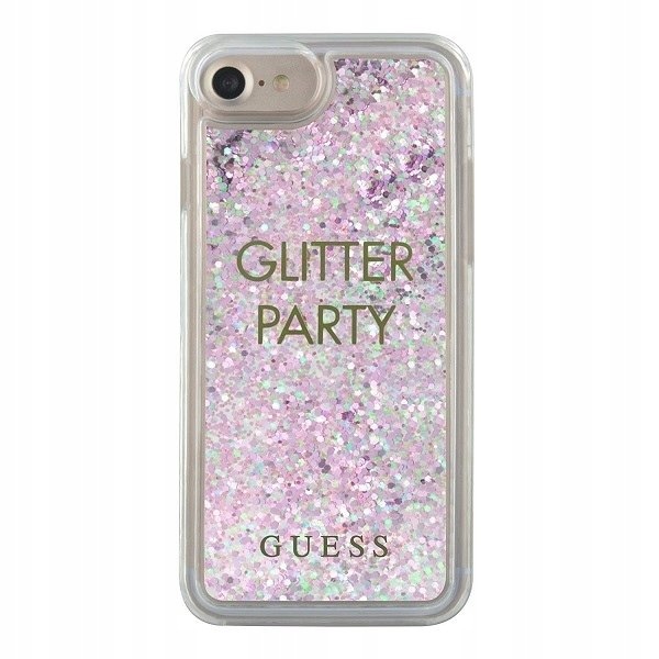 Guess GUHCP7GLUQPU iPhone 6/7/8/SE 2020 Se 2022 fioletowy/purple hard cas