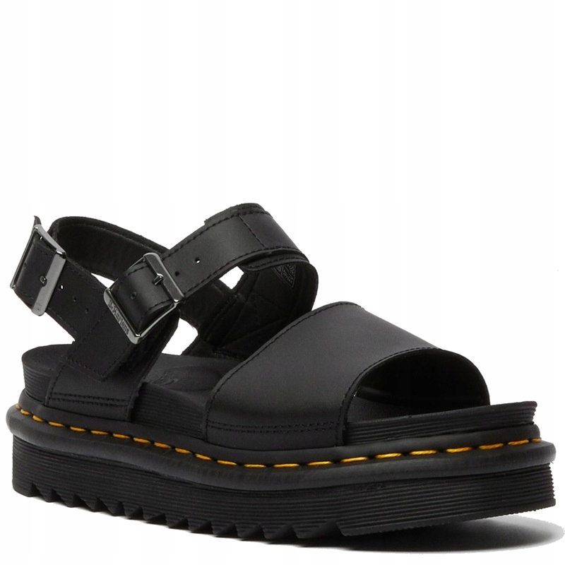 DR. MARTENS VOSS BLACK SANDAŁY r. 40 Marka Dr. Martens