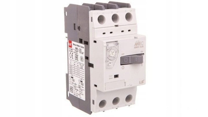Motorový Spínač 3P 1.0...1.6A 0,55 kW Termicz. A Elektrom. Lsis MMS-32S
