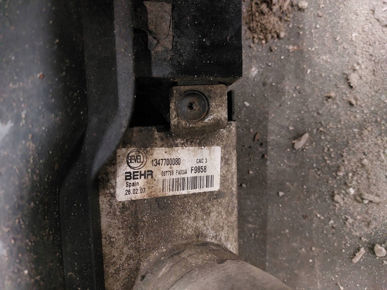 hladnjak vode + interkuler + ventilatori CITROEN JUMPER II 134587008