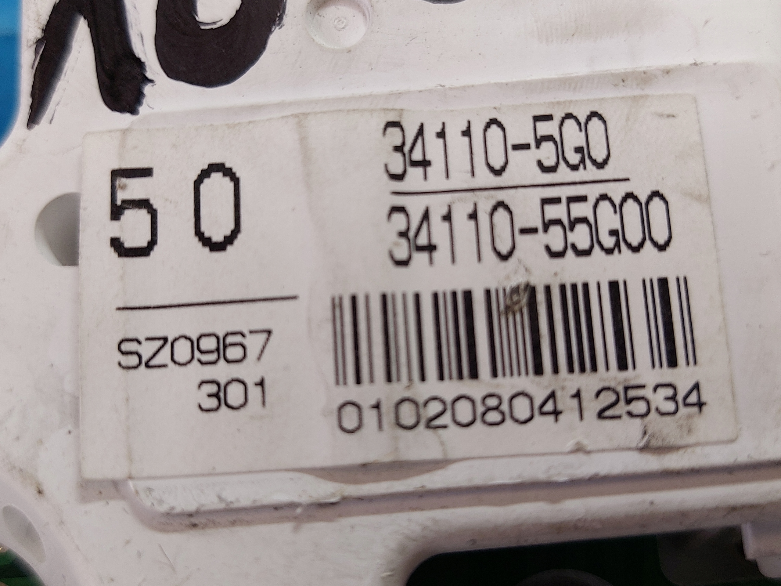 dials clock SUZUKI LIANA 1.6 B 341105G0